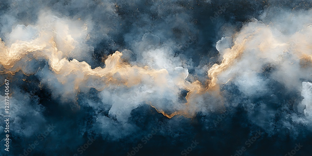 Obraz premium Dramatic Sky Cloud Formation