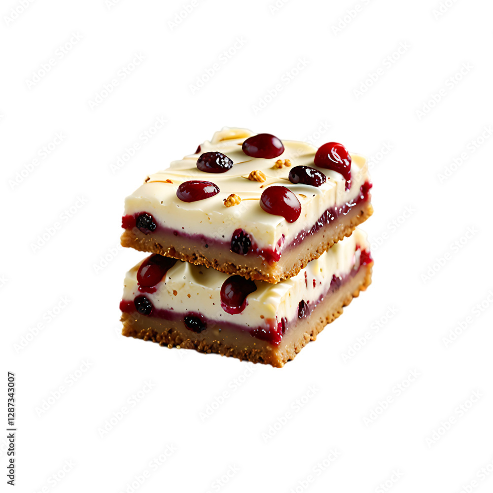 Delicious Tasty sweet bliss bars isolated on a transparent background Delicious Tasty sweet bliss bars isolated on a transparent background