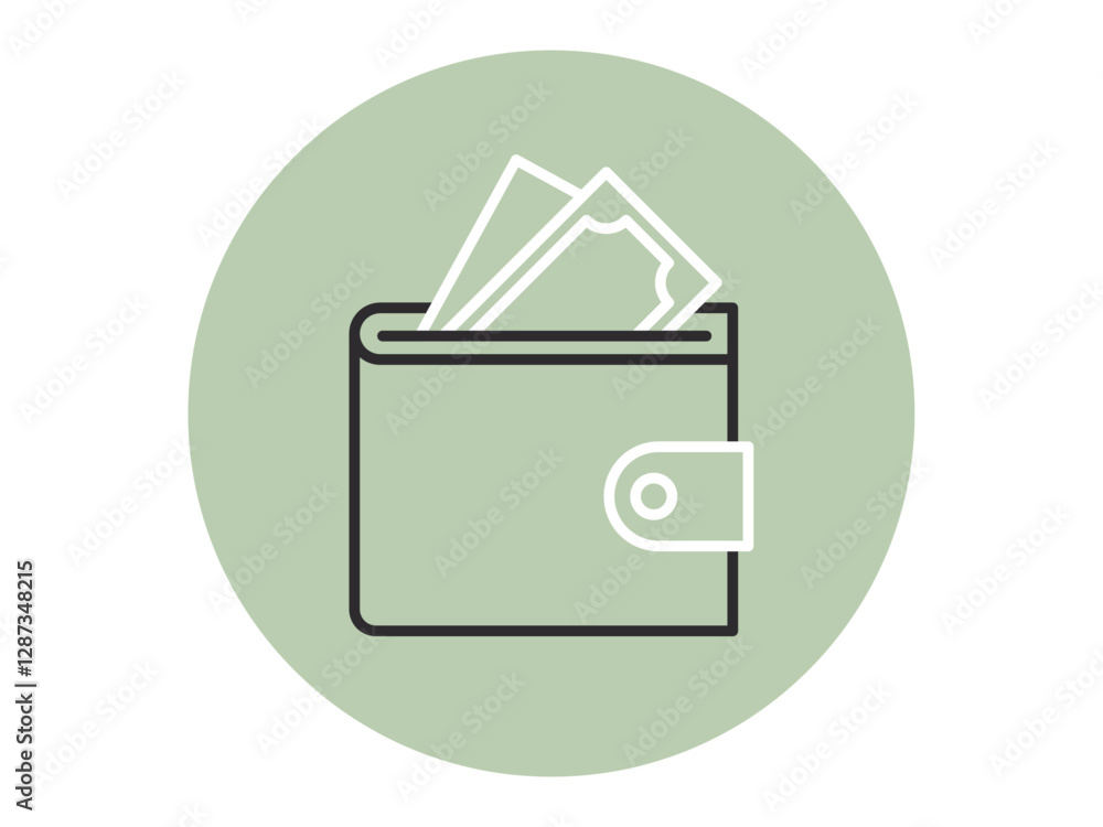 Trip and Vacation vector icon concept. Wallet icon. Traveling symbols outline vector line icons. Trip and Vacation vector icon concept. Wallet icon. Traveling symbols outline vector line icons.