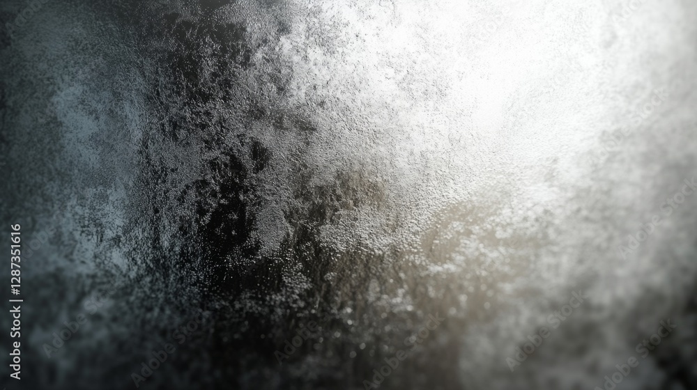 Exploring shiny textured aluminum foil with grainy metallic effects abstract environment close-up perspective Exploring shiny textured aluminum foil with grainy metallic effects abstract environment close-up perspective
