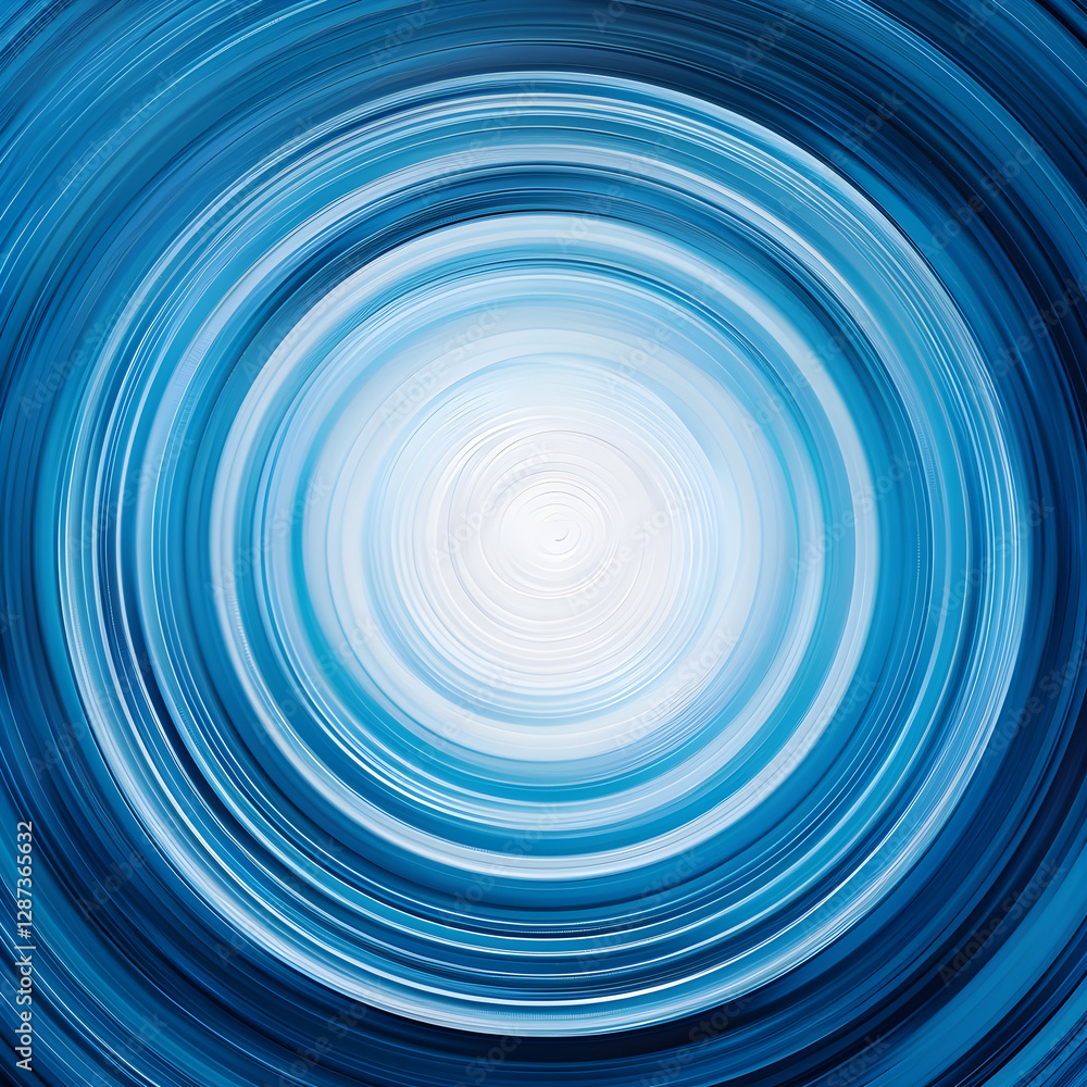Mesmerizing Radial Gradient: A Soothing Spectrum of Blue Radiating from a Luminous Core Mesmerizing Radial Gradient: A Soothing Spectrum of Blue Radiating from a Luminous Core