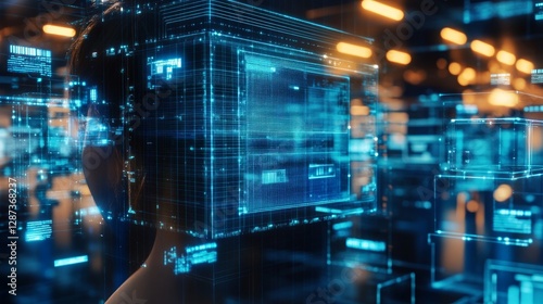 Unlocking the Future of Supply Chain with Digital Twins, photo realistic