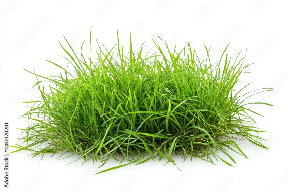 Ultra Hd Visual of Green Grass on White Background Spring or Summer Plant Lawn Ultra Hd Visual of Green Grass on White Background Spring or Summer Plant Lawn