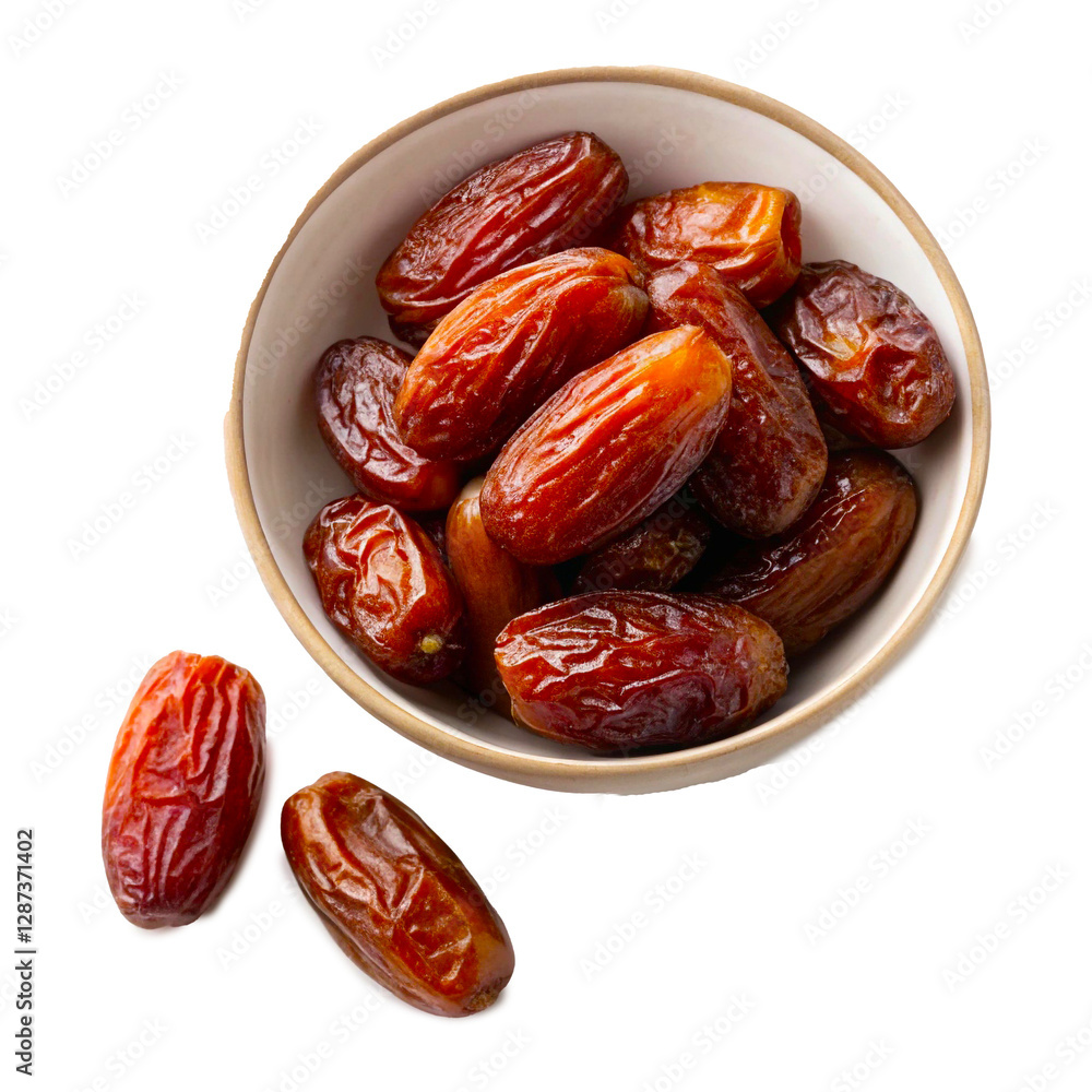 dried dates in a bowl dried dates in a bowl
