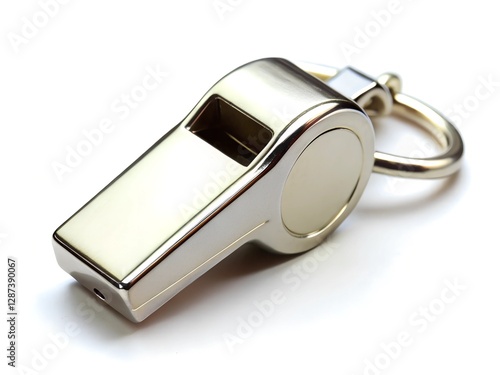 whistle on a white background