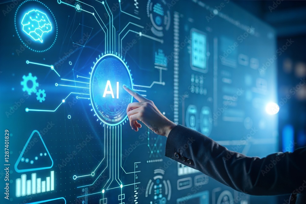 Innovative Technology Interface with Data Analytics and AI Integration Innovative Technology Interface with Data Analytics and AI Integration