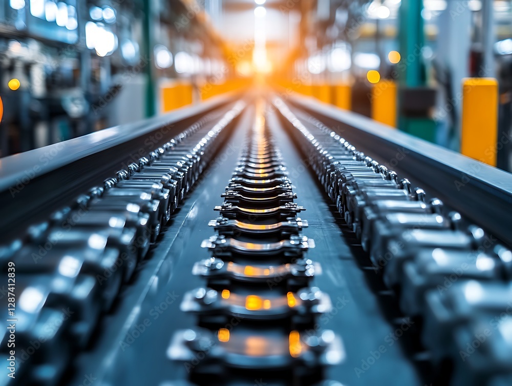 Obraz premium Factory Production Line