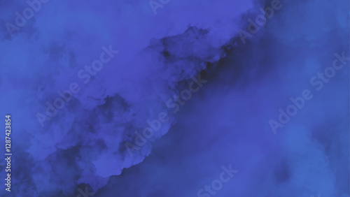 Abstract blue watercolor painted background. Abstract Watercolor Splash. Illustration