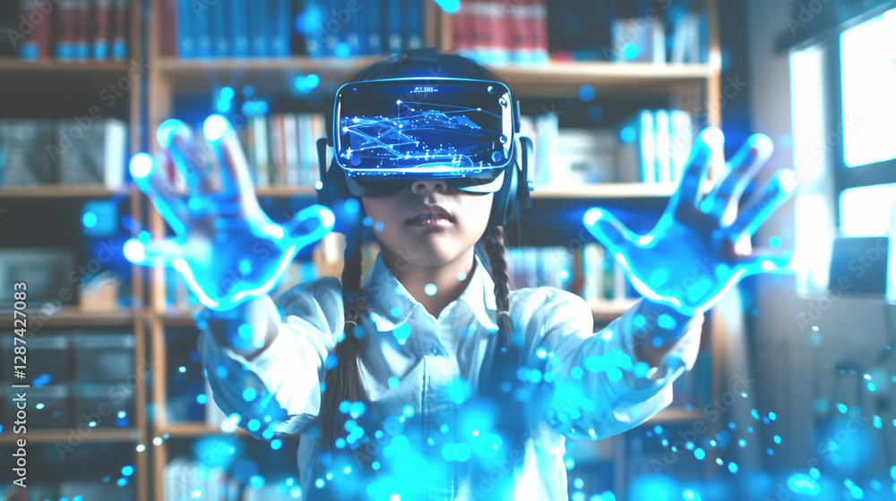 Educational VR experience for school student with AI technology integration
Educational VR experience for school student with AI technology integration