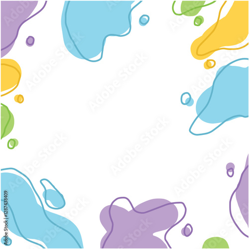 A doodle background design art