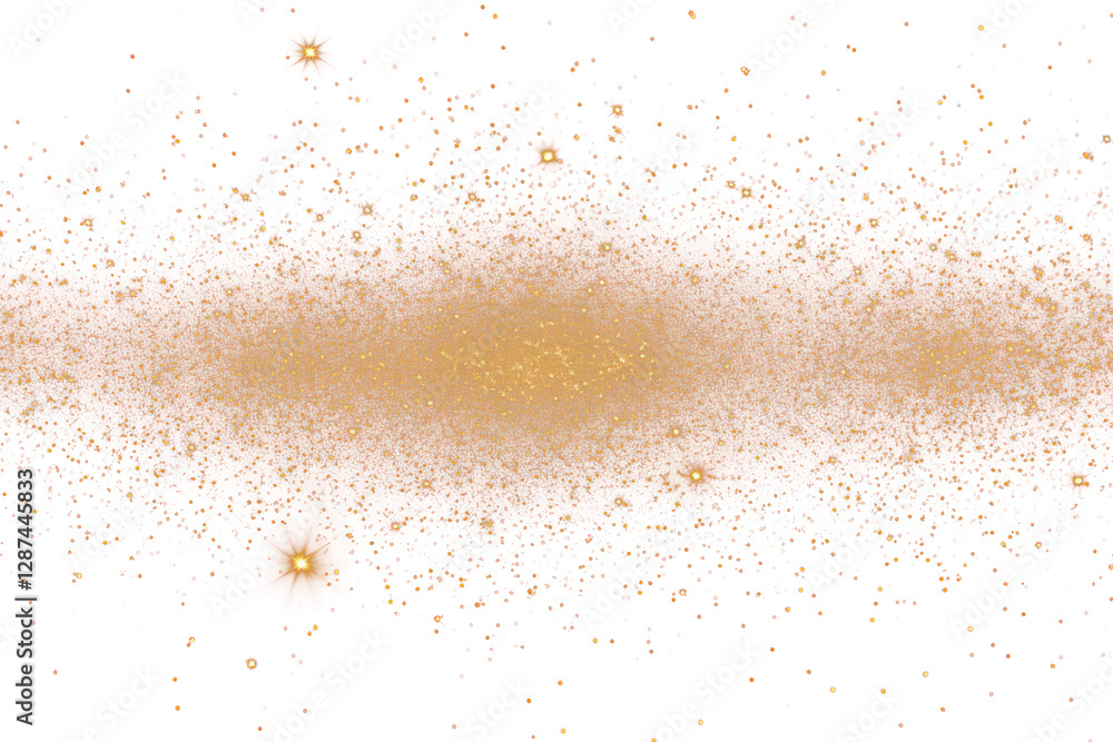 PNG Effect minimal of shooting gold dust backgrounds astronomy universe. PNG Effect minimal of shooting gold dust backgrounds astronomy universe.