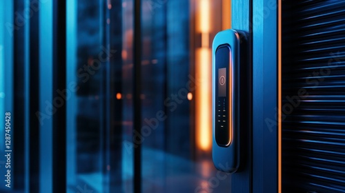 Smart lock, office entry, night, security