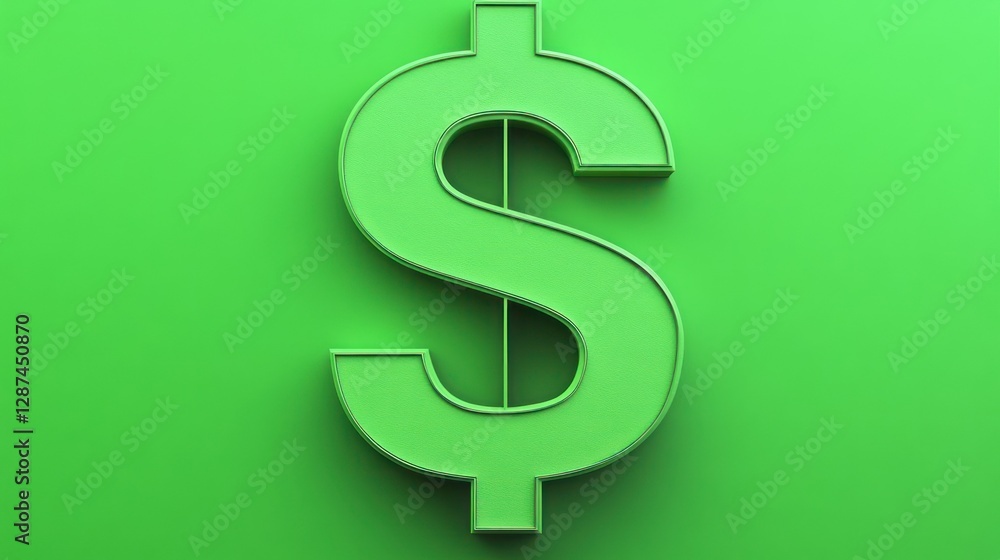 Green dollar sign, finance, background Green dollar sign, finance, background