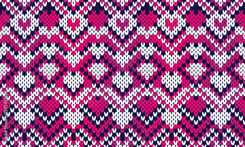 Seamless printable knitting patterns, wallpapers, ultra-high resolution raster illustrations, print-on-demand patterns