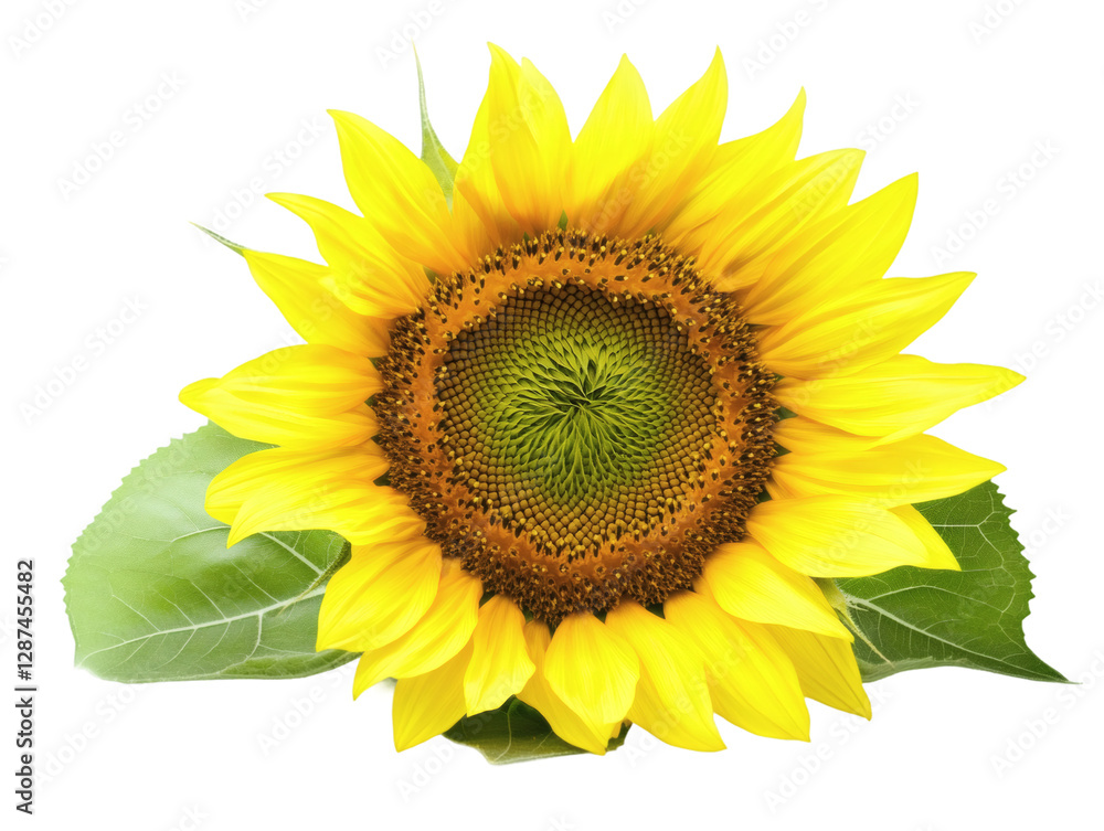 Obraz premium Sunflower isolated on transparent background