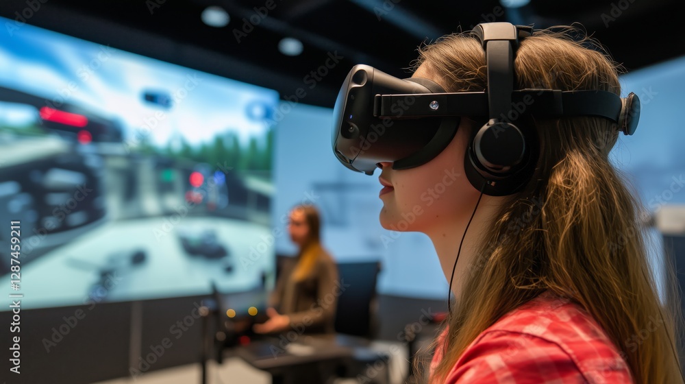 Immersive VR gaming experience Immersive VR gaming experience