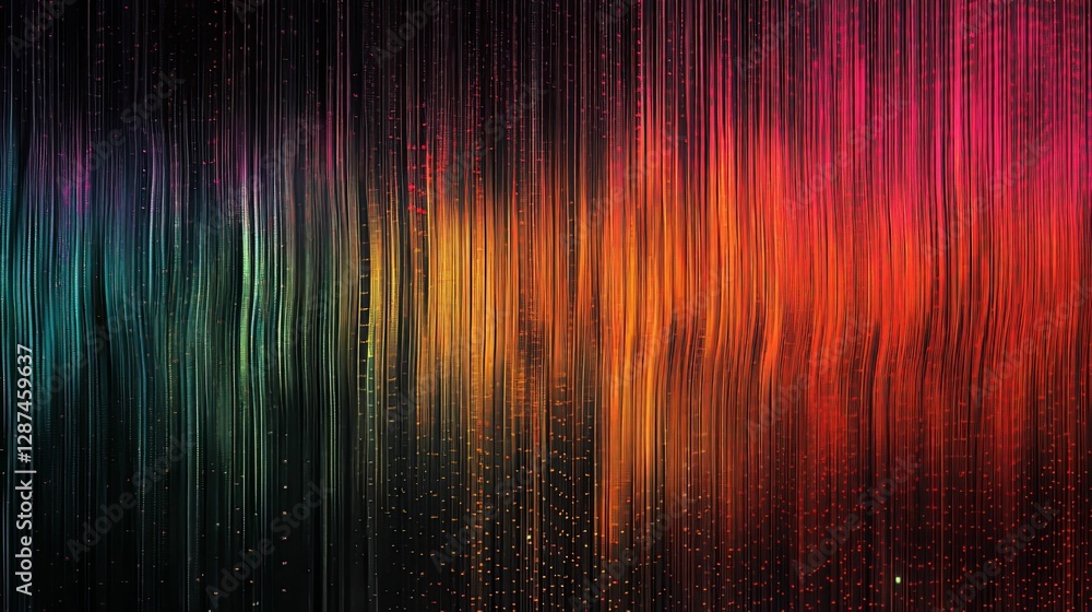 Abstract Colorful Vertical Light Streaks Background Abstract Colorful Vertical Light Streaks Background