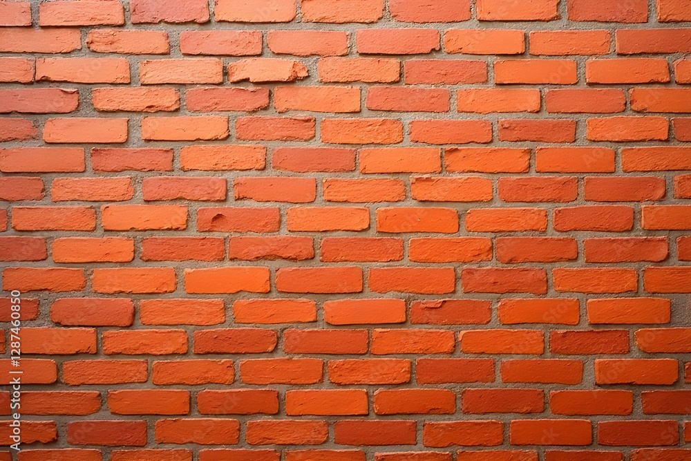 Fototapeta premium Closeup of an Ornate Brick Wall Pattern