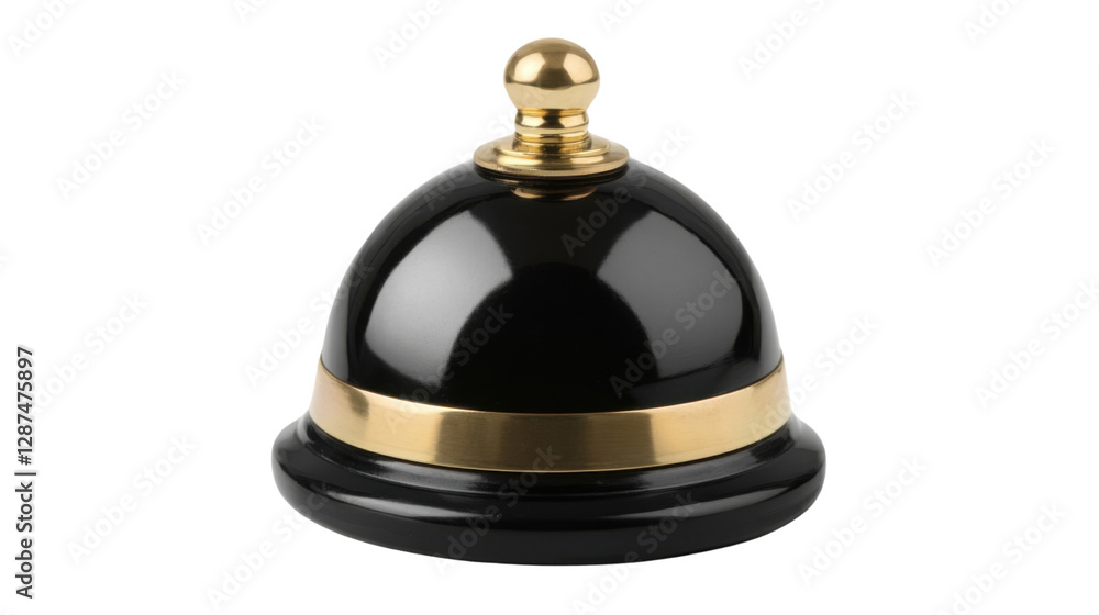 service bell isolated on white background service bell isolated on white background