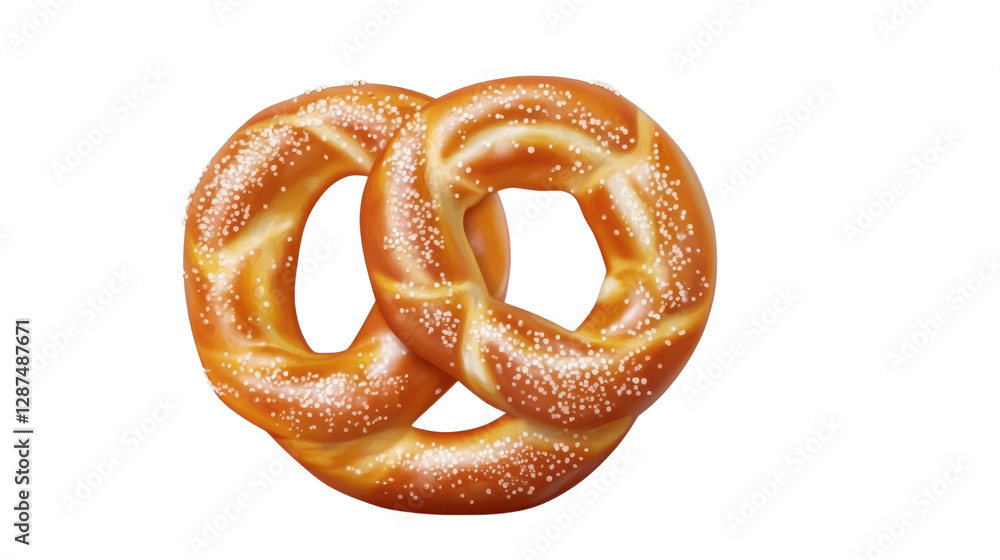 pretzel isolated on white background pretzel isolated on white background