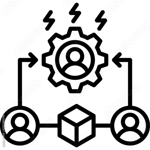 Workload Distribution Icon