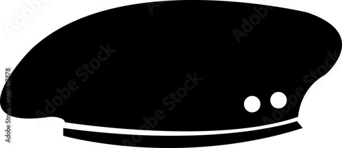 Military beret icon, berets of army special forces designs emblem in simple styles represents military service, patriotism, and soldier's dedication to duty, isolated on transparent background,