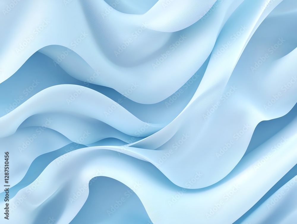 Soft, flowing blue fabric creates a serene, elegant texture, evoking a sense of calm and sophistication. Soft, flowing blue fabric creates a serene, elegant texture, evoking a sense of calm and sophistication.