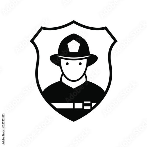 police officer vector