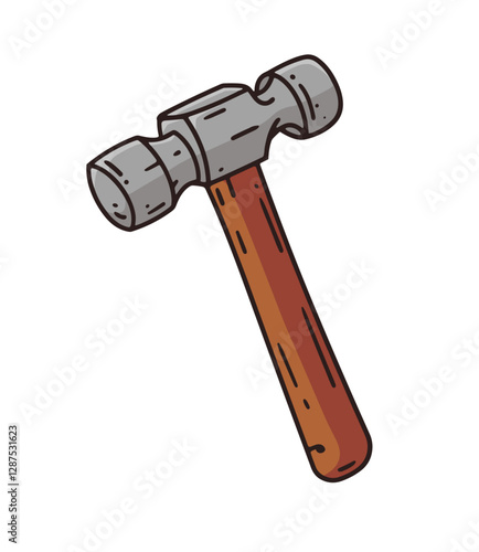 hammer cartoon illustration