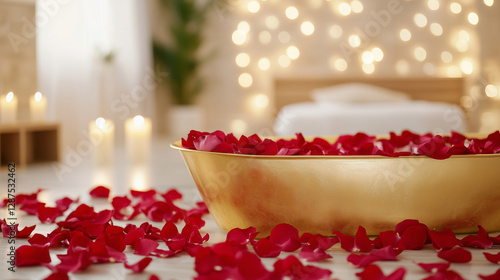 Romantic Rose Petal Bath: A...