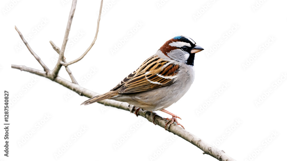 Sparrow isolated on transparent background Sparrow isolated on transparent background