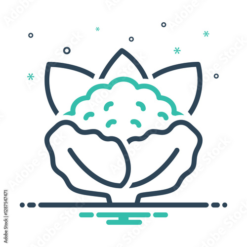 Mix icon for cauliflower