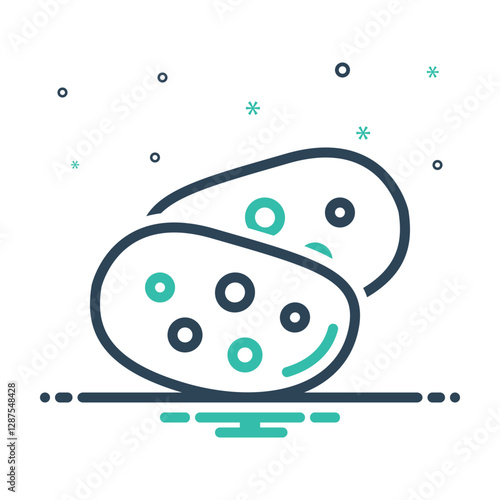 Mix icon for potato