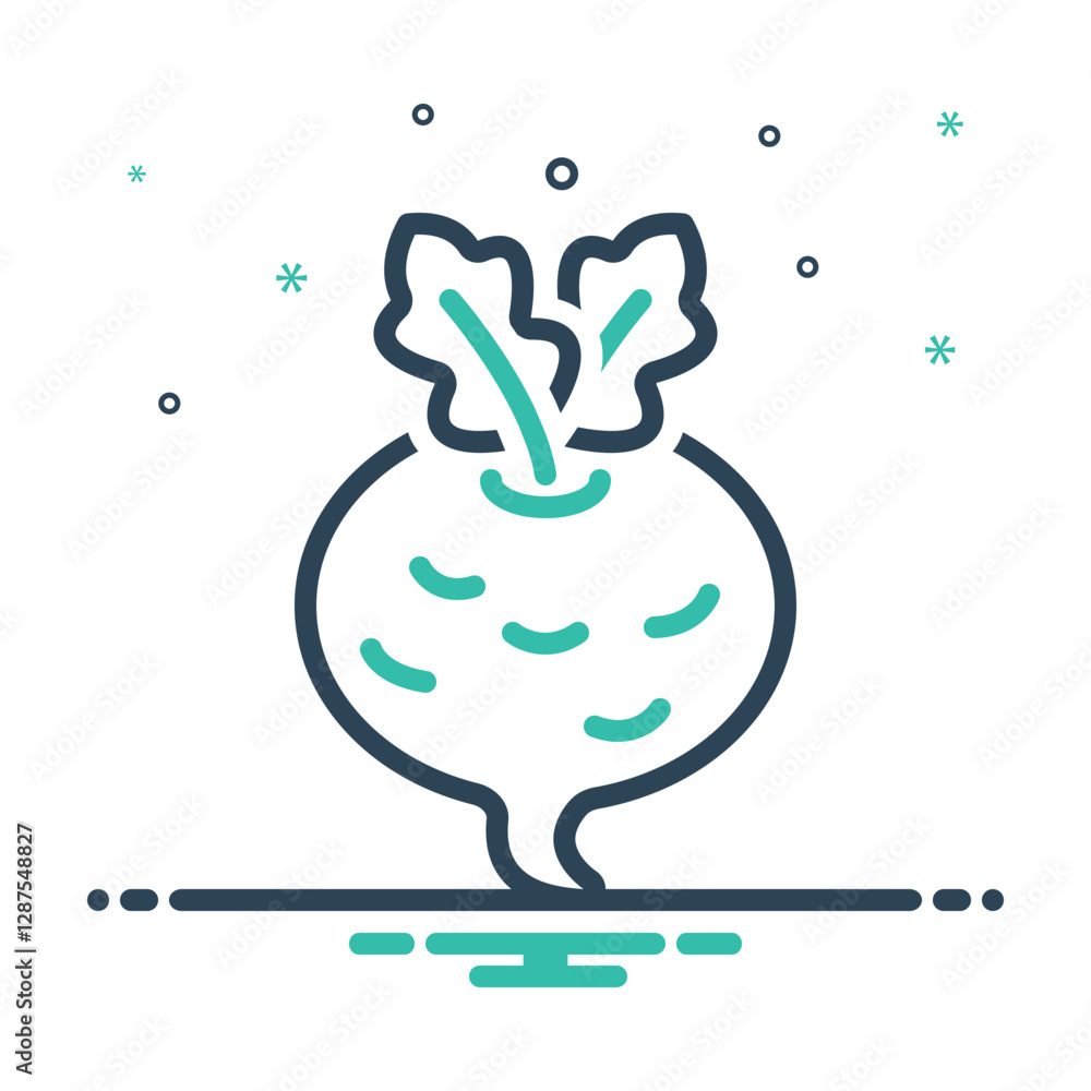 Mix icon for turnip Mix icon for turnip