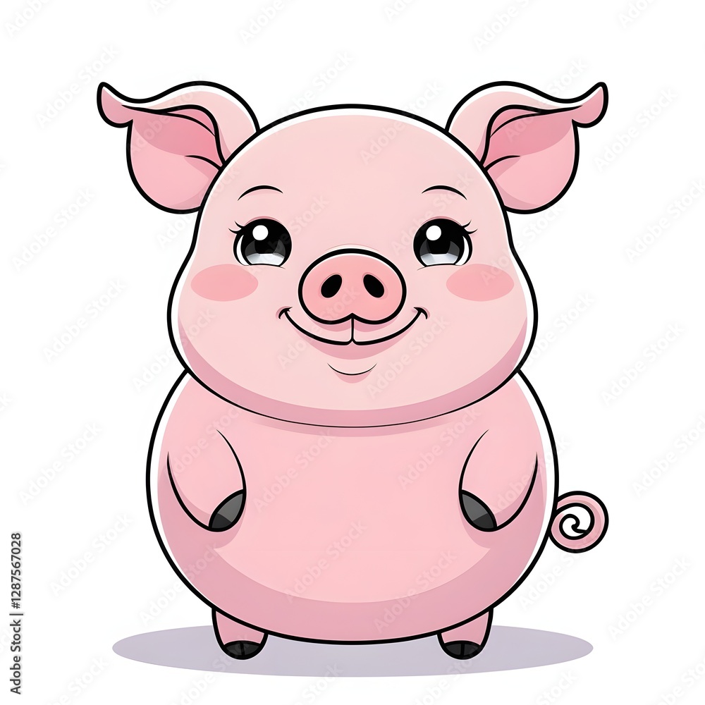 funny pig cartoon funny pig cartoon
