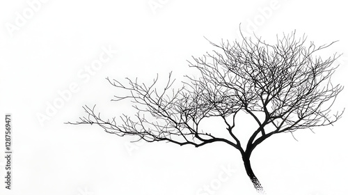 Wallpaper Mural Abstract Monochrome Tree Illustration with Delicate Branches






 Torontodigital.ca