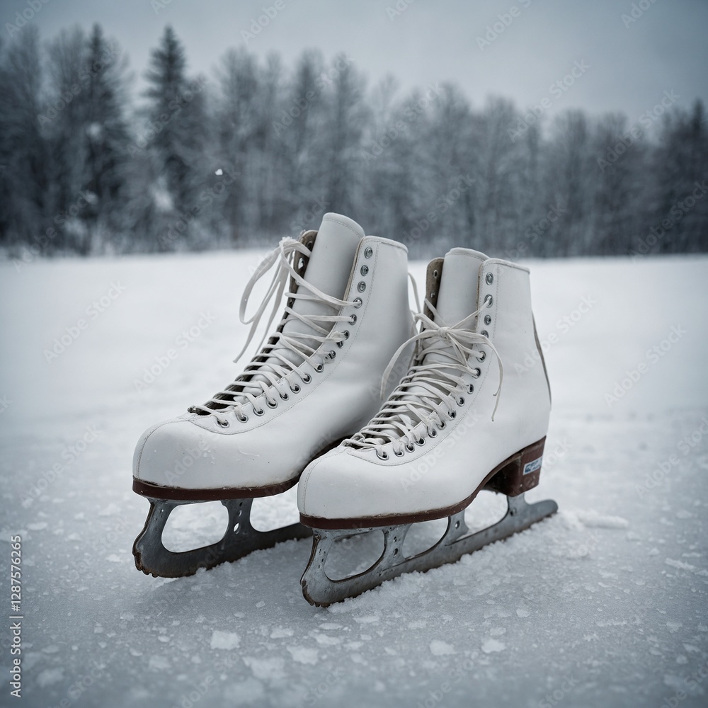ice skates on the beach ice skates on the beach