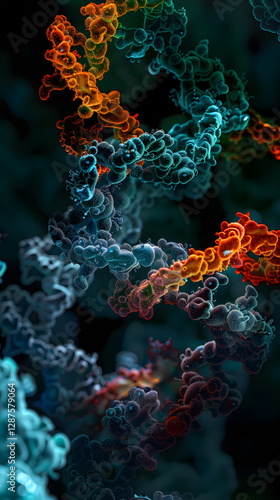 Intricate Dance of rrna and trna: Visualising the Mechanisms of Protein Synthesis photo