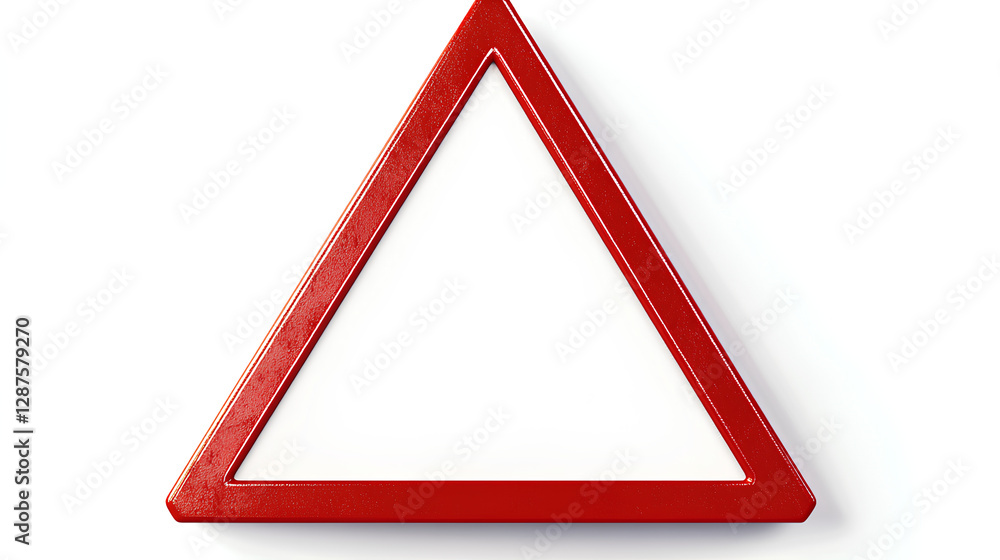 Warning sign, alert danger caution symbol safety hazard security exclamation triangle clipping path. Notification attention critical problem alarm message Warning sign, alert danger caution symbol safety hazard security exclamation triangle clipping path. Notification attention critical problem alarm message