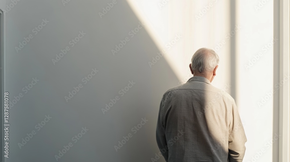 Dementia symptoms causing agitation and restlessness. Featuring confusion and anxiety Dementia symptoms causing agitation and restlessness. Featuring confusion and anxiety