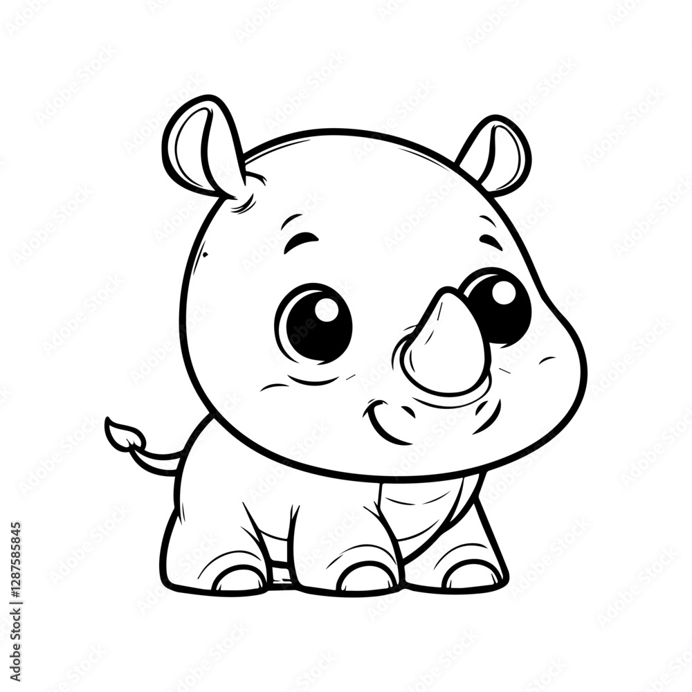 cute rhinoceros cute rhinoceros