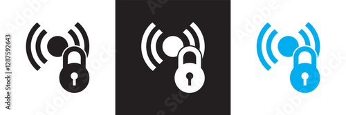 Broadcast  icon .  icons related to broadcast, media, production, journalism etc. Isolated on white and black background. Vector illustration. EPS 10