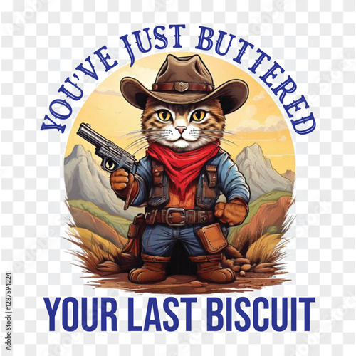 you've just buttered your last biscuit
