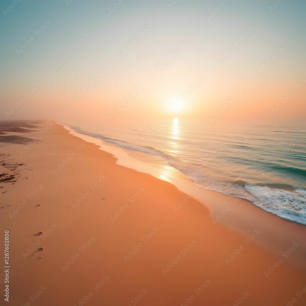 Obraz premium sunset over the sea