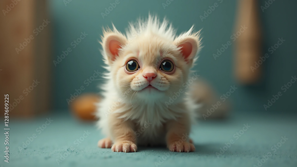 Fototapeta premium pomeranian puppy dog