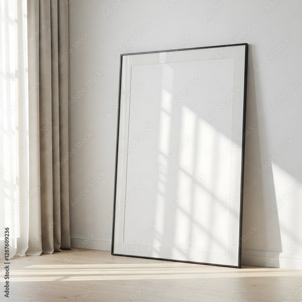Frame mockup, ISO A paper size. Living room wall poster mockup. Interior mockup with house background. Modern interior design. 3D render Frame mockup, ISO A paper size. Living room wall poster mockup. Interior mockup with house background. Modern interior design. 3D render