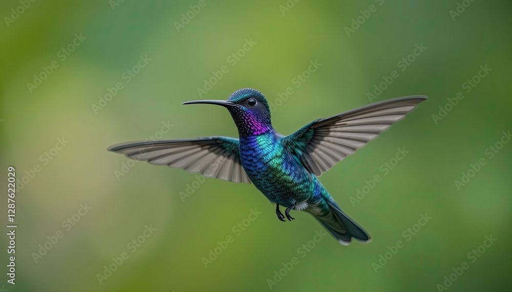 Fototapeta premium hummingbird in flight