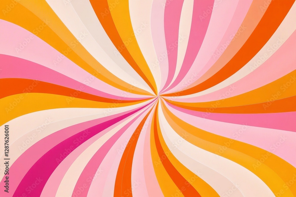 Retro Pink and Orange Swirl Pattern, a retro groovy background presentation design. Retro Pink and Orange Swirl Pattern, a retro groovy background presentation design.
