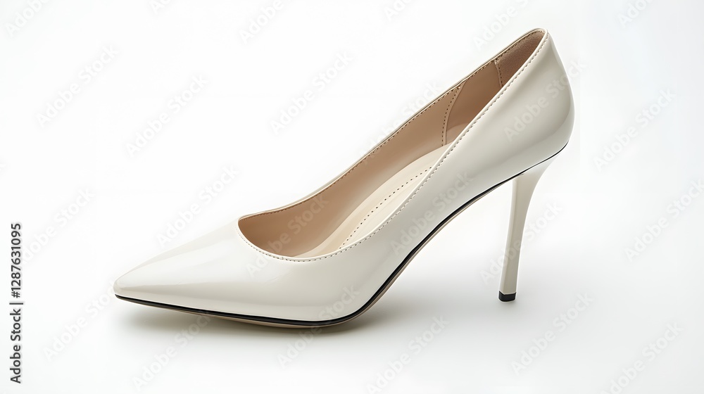 Elegant Off White High Heel Pumps Pointed Toe Stilettos Women s Formal Footwear Elegant Off White High Heel Pumps Pointed Toe Stilettos Women s Formal Footwear