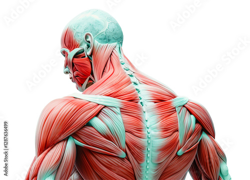 Human stress on muscle tension and pain isolated on white background png transparent clipart.
